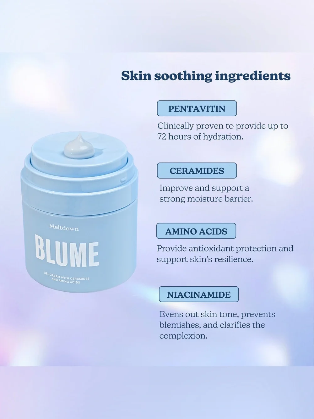 Blume meltdown gel